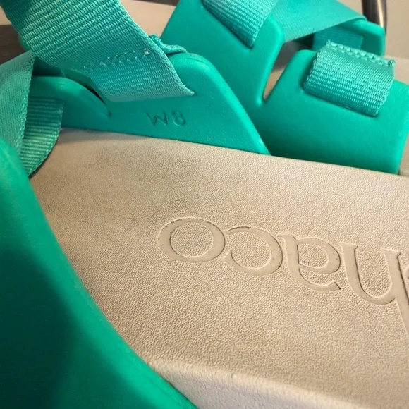 Chaco Turquoise Sandals for Women - Picture 10 of 11